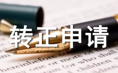 保安轉正申請書