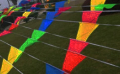 小學美術一年級下冊《彩旗飄飄》教案