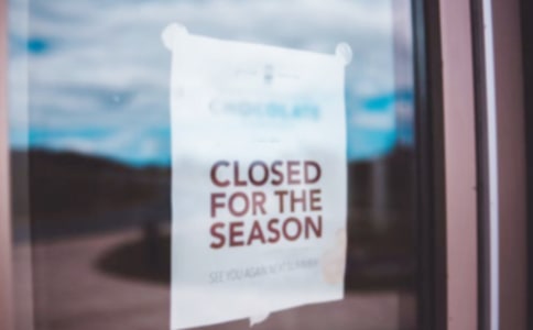 網站關停的公告