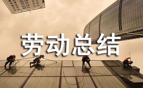 暑假居家勞動總結(通用26篇)