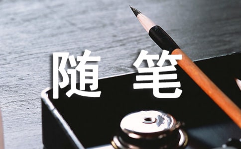 精選隨筆作文錦集5篇